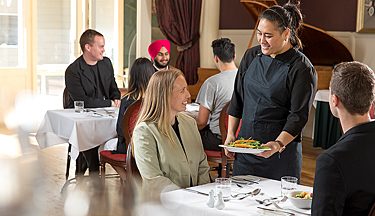 New Zealand Certificate in Food and Beverage Service Level 4 Restaurant Services strand course thumbnail image
