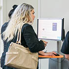 Students getting help planning their careers