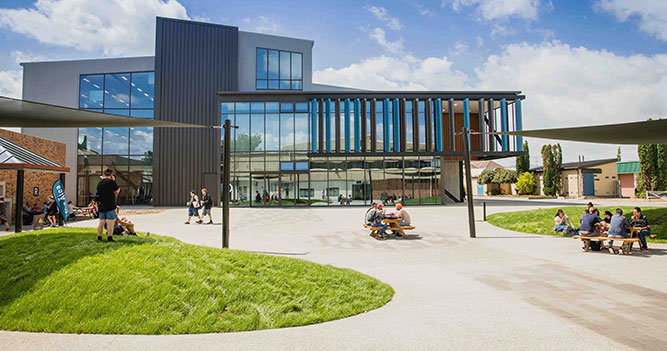Toi Ohomai Windermere Campus in Tauranga New Zealand