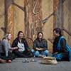 Students on a te reo course, learning to speak Maori