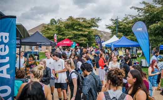 Students at Orientation Week