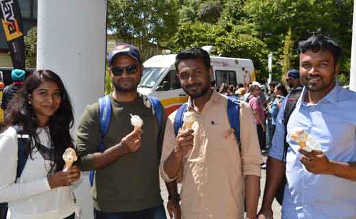Students at Orientation Week