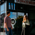 Toi Ohomai students talking to each other on campus