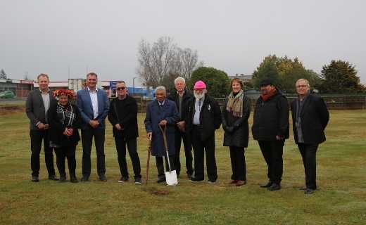 Site Blessing for New Tokoroa Campus
