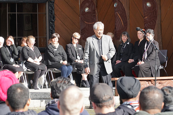 Pohiri at Tangatarua Marae