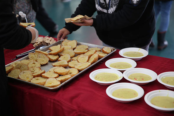Matariki lunch at Mokoia Campus