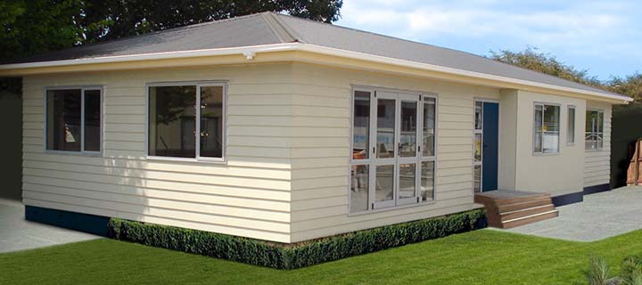 Artists impression of the Toi Ohomai Relocatable House for sale