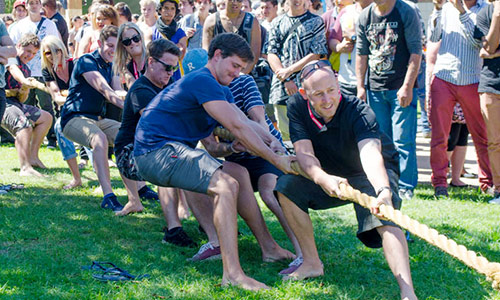 Students at Toi Ohomai Orientation Week