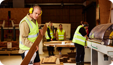 Wood manufacturing course