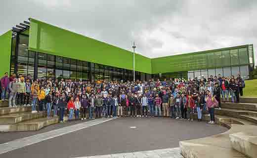 Last year we had 1,950 international students at Toi Ohomai