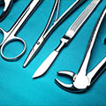 Sterilising equipment on display