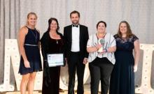 Lisa Blomquist, Dalice Rose-McSeveney, (sponsor rep) Sam Tabak, Kim Colville, Rebecca Spoerl, Rick Hopcroft (absentia) 