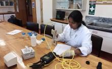Poornima Ilangamudali has been taking part in ground-breaking research. 