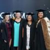 Graduates posing for a photo